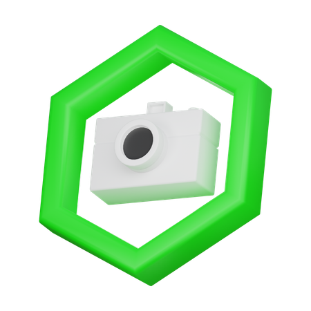 Appareil photo numérique  3D Icon