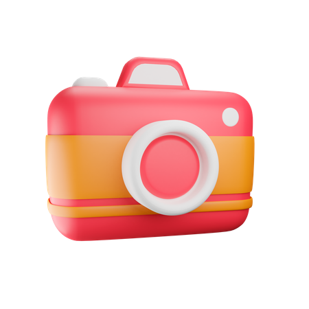 Appareil photo numérique  3D Icon