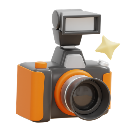 Appareil photo numérique  3D Icon