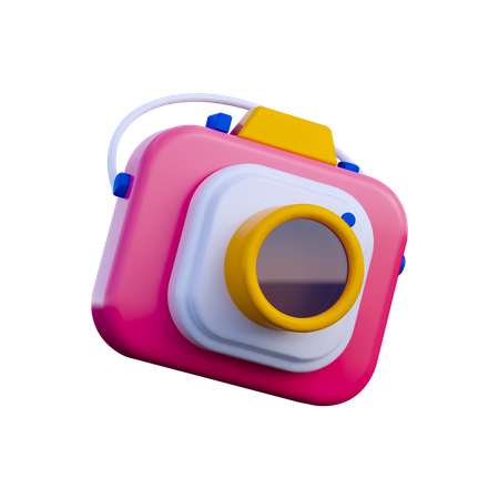 Appareil photo numérique  3D Icon