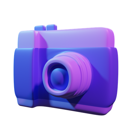 Appareil photo numérique  3D Icon