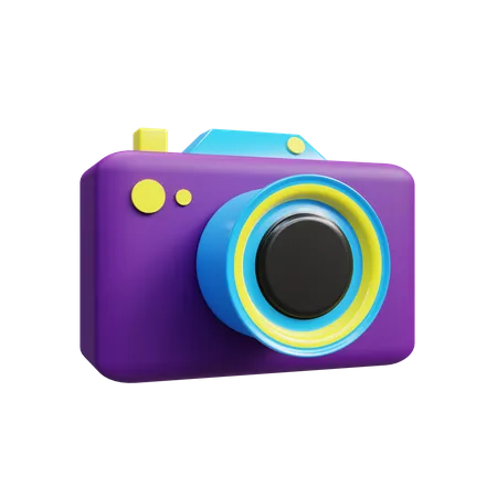 Appareil photo numérique  3D Icon