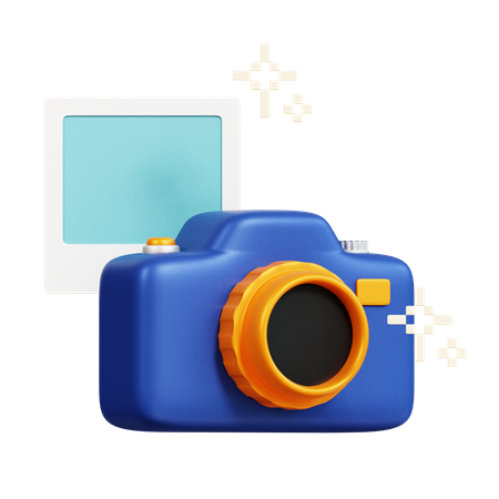 Appareil photo numérique  3D Icon