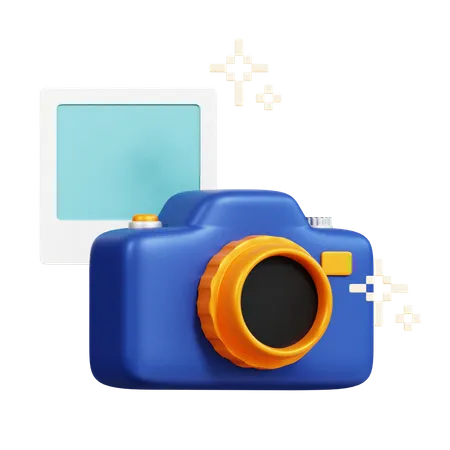 Appareil photo numérique  3D Icon