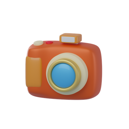 Appareil photo numérique  3D Icon