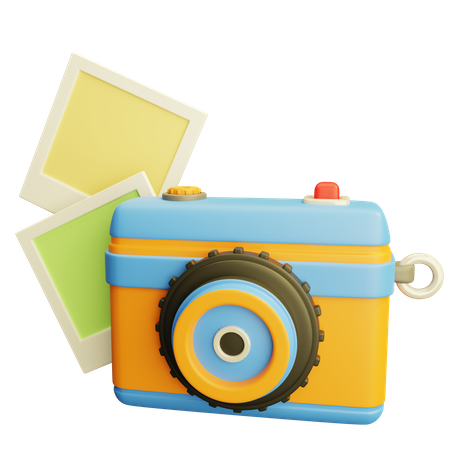 Appareil photo  3D Icon