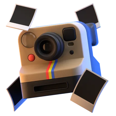 Appareil Polaroïd  3D Icon