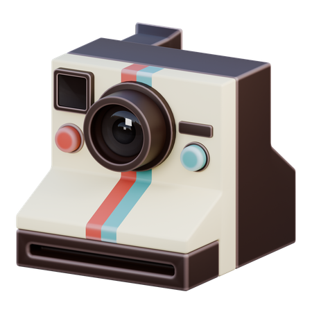 Appareil Polaroïd  3D Icon