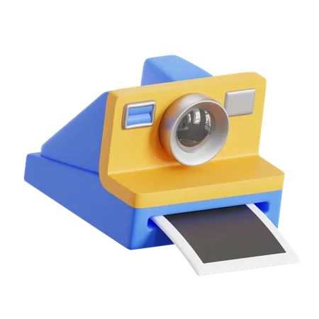 Appareil Polaroïd  3D Icon