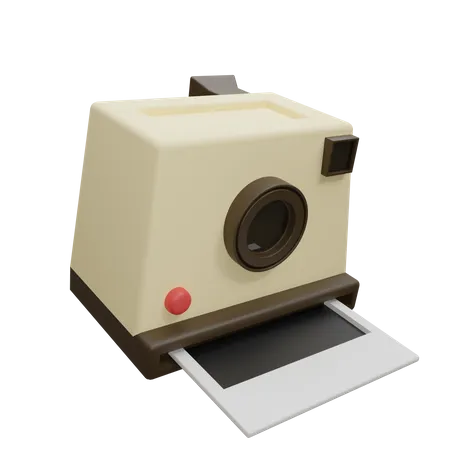 Appareil Polaroïd  3D Icon