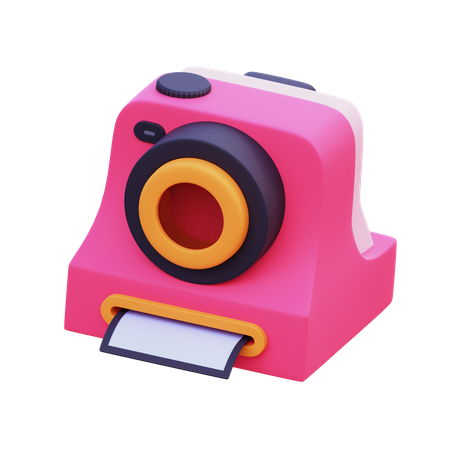 Appareil Polaroïd  3D Icon