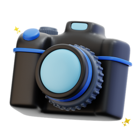 Appareil photo reflex numérique  3D Icon