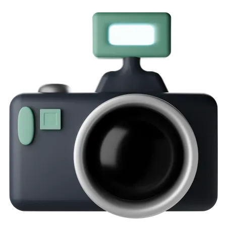 Appareil photo reflex numérique  3D Icon