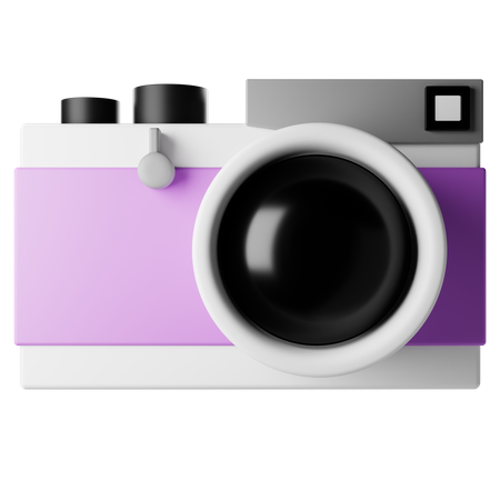 Appareil photo reflex numérique  3D Icon