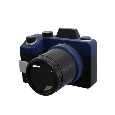 Appareil photo reflex numérique  3D Icon