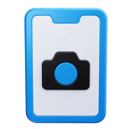 Appareil photo pour smartphone  3D Icon