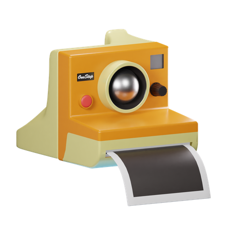 Appareil photo vintage  3D Icon