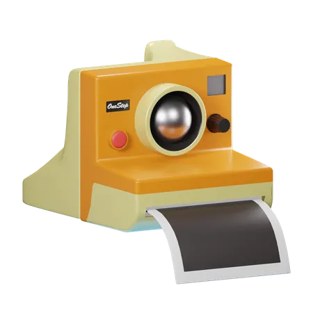 Appareil photo vintage  3D Icon