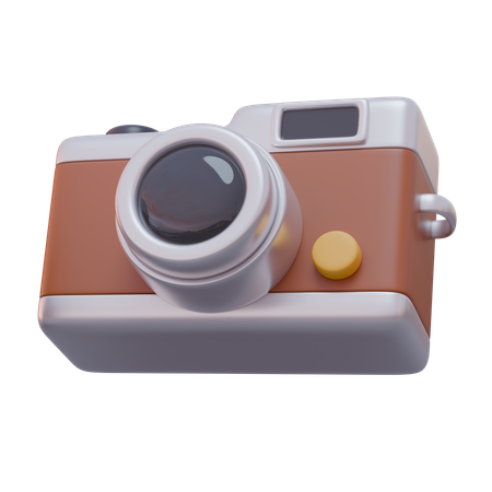 Appareil photo vintage  3D Icon