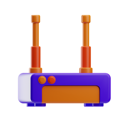 Appareil Wi-Fi  3D Icon