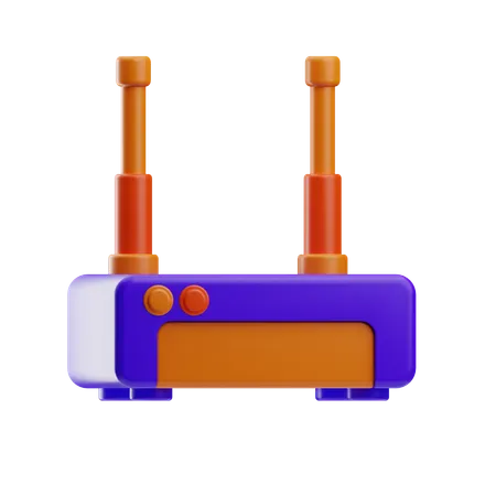 Appareil Wi-Fi  3D Icon