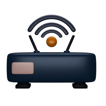 Appareil Wi-Fi  3D Icon