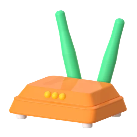 Appareil Wi-Fi  3D Icon