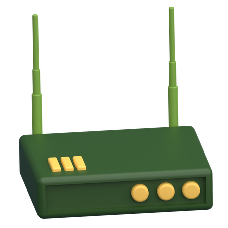 Appareil Wi-Fi  3D Icon