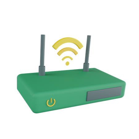 Appareil Wi-Fi  3D Icon