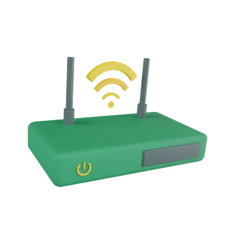 Appareil Wi-Fi  3D Icon