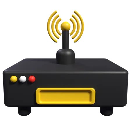 Appareil Wi-Fi  3D Icon