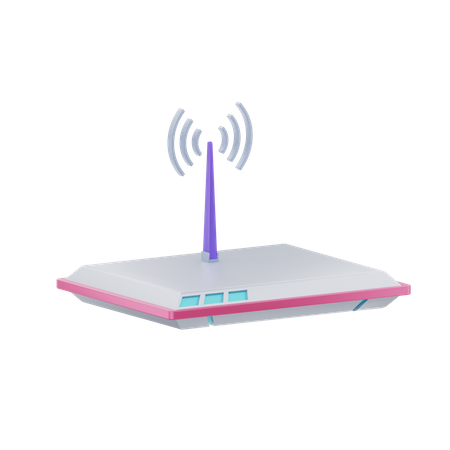 Appareil Wi-Fi  3D Icon