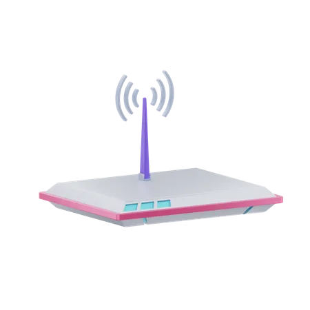 Appareil Wi-Fi  3D Icon