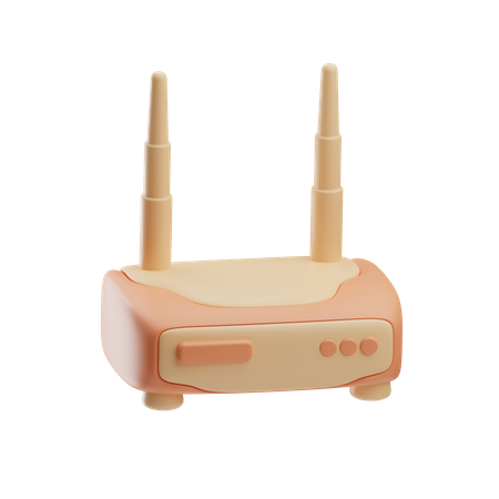 Appareil Wi-Fi  3D Icon