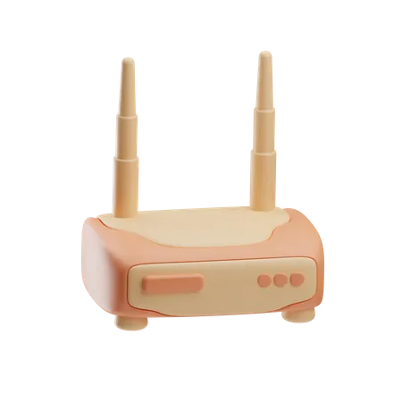 Appareil Wi-Fi  3D Icon