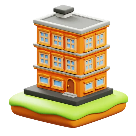 Appartement  3D Icon