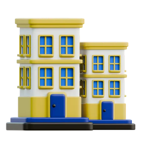 Appartement  3D Icon