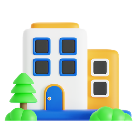 Appartement  3D Icon