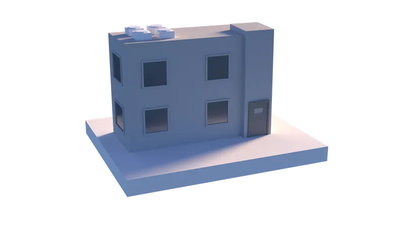 Appartement du milieu  3D Icon