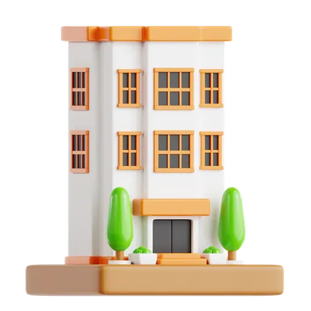 Appartment  3D Icon