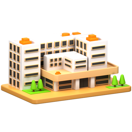 Appartment  3D Icon