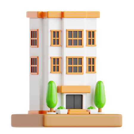 Appartment  3D Icon