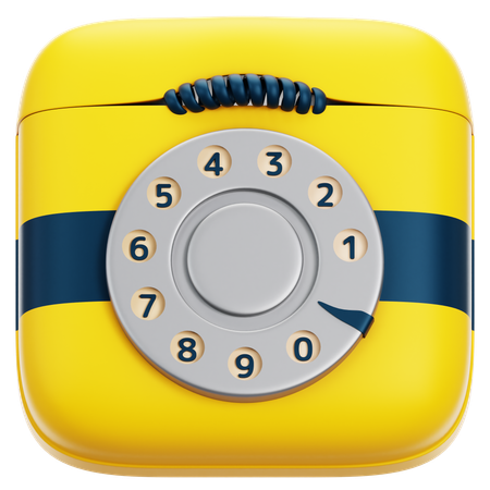 Appel  3D Icon