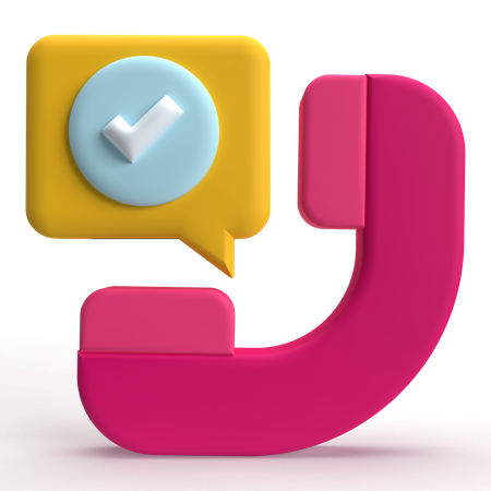 Appeler discuter  3D Icon