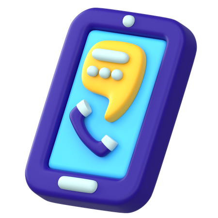 Appel client  3D Icon