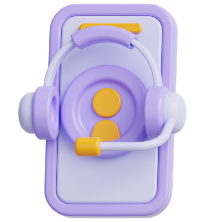 Appel client  3D Icon