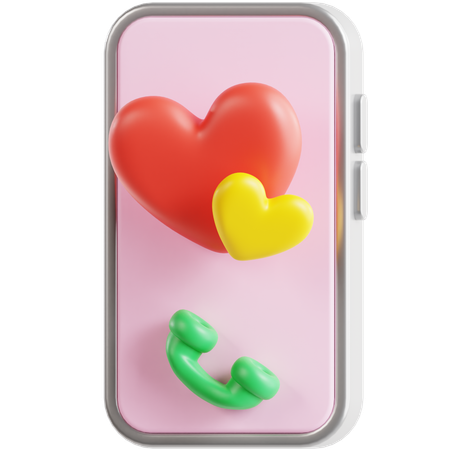 Appel d'amour  3D Icon