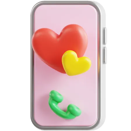 Appel d'amour  3D Icon