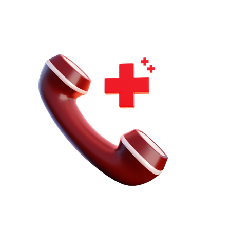 Appel d'urgence  3D Icon