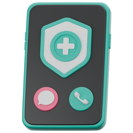 Appel d'urgence  3D Icon